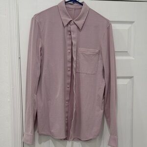 Lululemon One Thing At A Time Men's Long Sleeve Button-Down Shirt